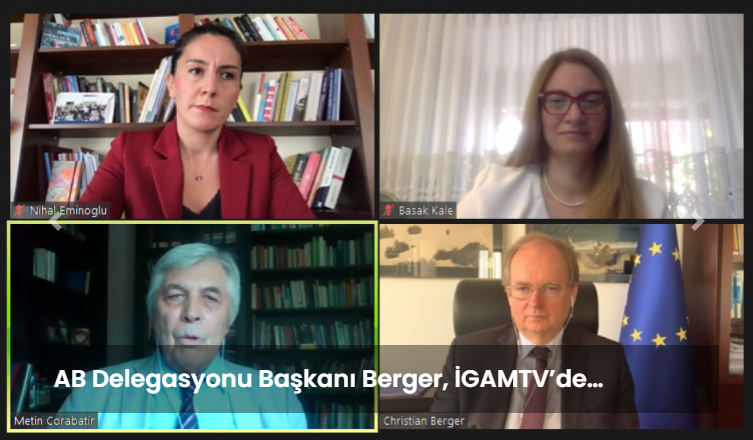 AB Delegasyonu Başkanı Berger, Veda Konuşmasını IGAMTV’de Yaptı…